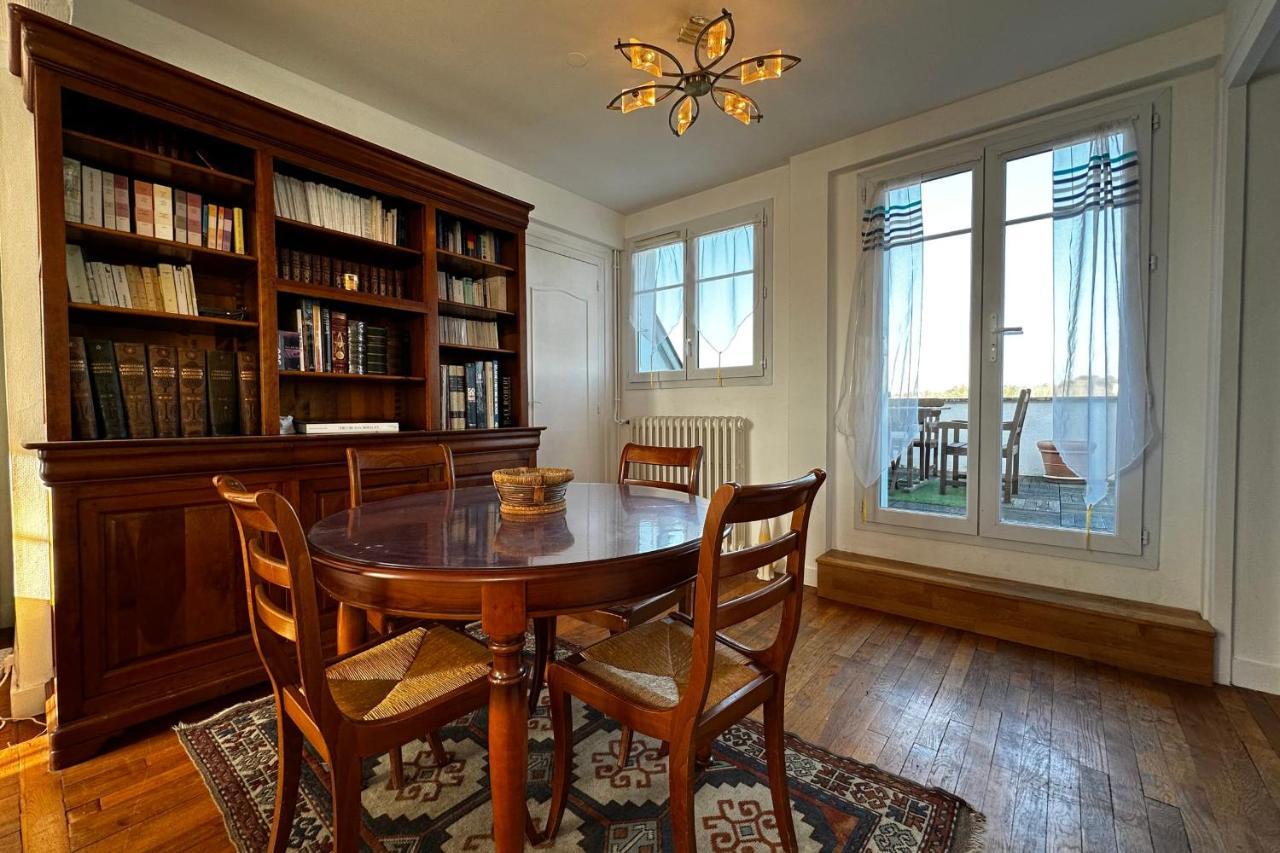 Beautiful Apartment With Terrace - Loire View トゥール エクステリア 写真